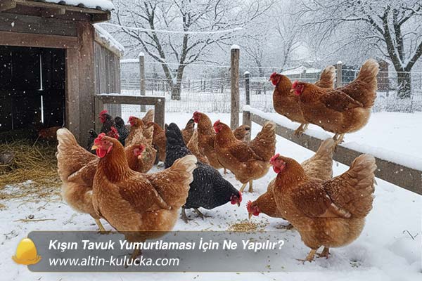 Kışın Tavuk Yumurtlaması İçin Ne Yapılır - altin kulucka