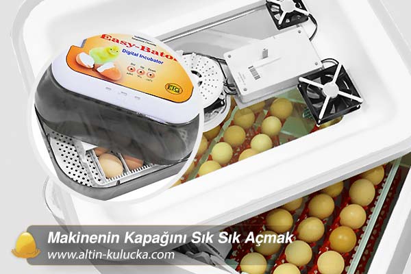 Makinenin Kapağını Sık Sık Açmak