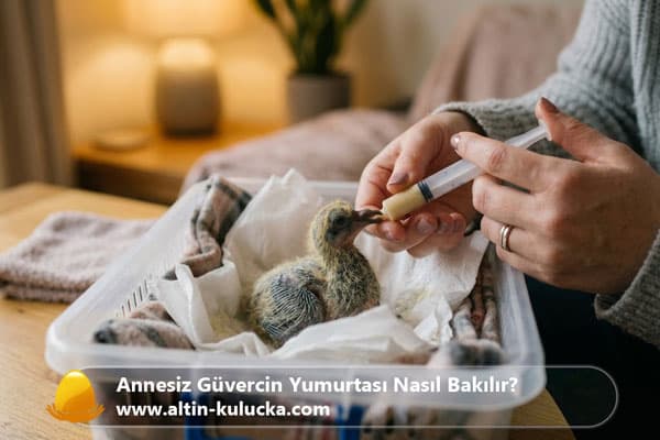 Annesiz Güvercin Yumurtası Nasıl Bakılır