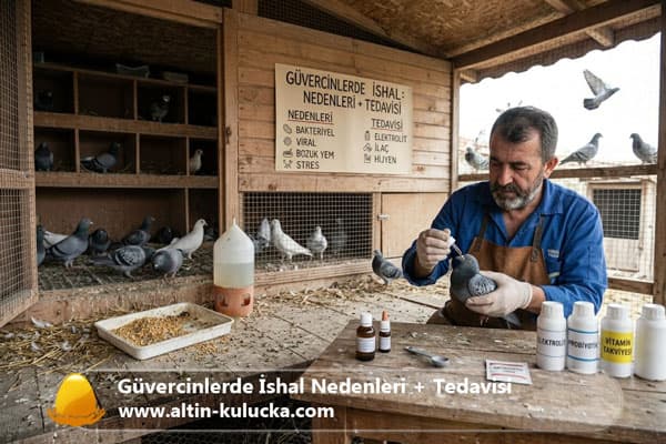Güvercinlerde İshal Nedenleri + Tedavisi
