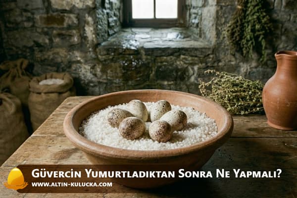 Güvercin Yumurtladıktan Sonra Ne Yapmalı