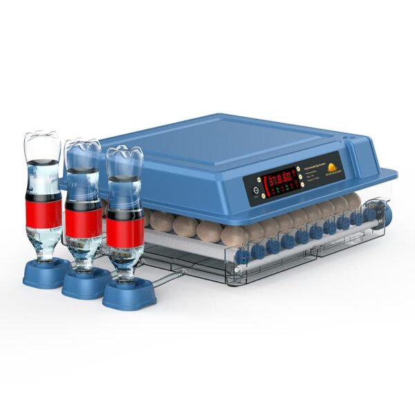 64 lü kuluçka makinesi kenardan görseli