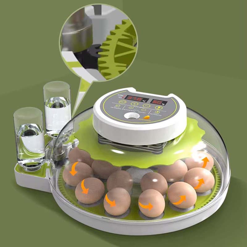 18 li Altın kuluçka makinesi yumurta çevirme