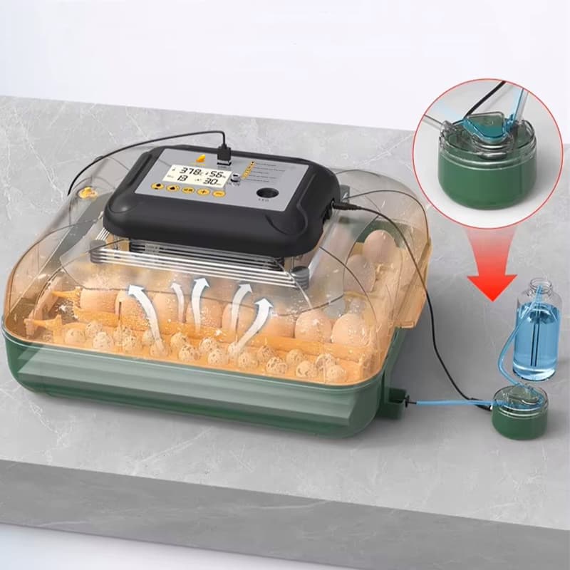 32 li altın kuluçka makinesi nemlendirme sistemi