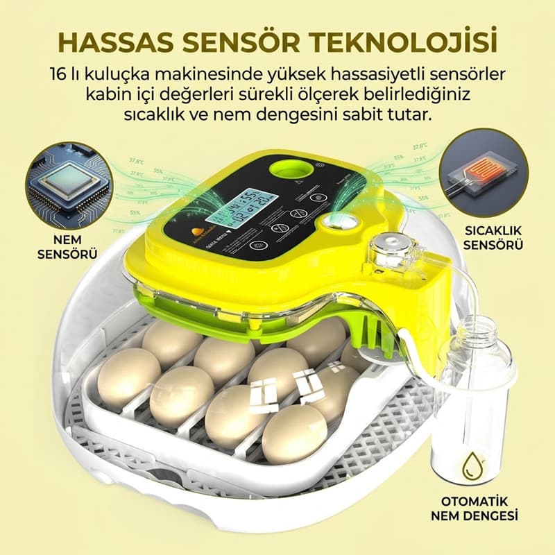 M16-Pro Hassas Sıcaklık ve Nem Sensörü