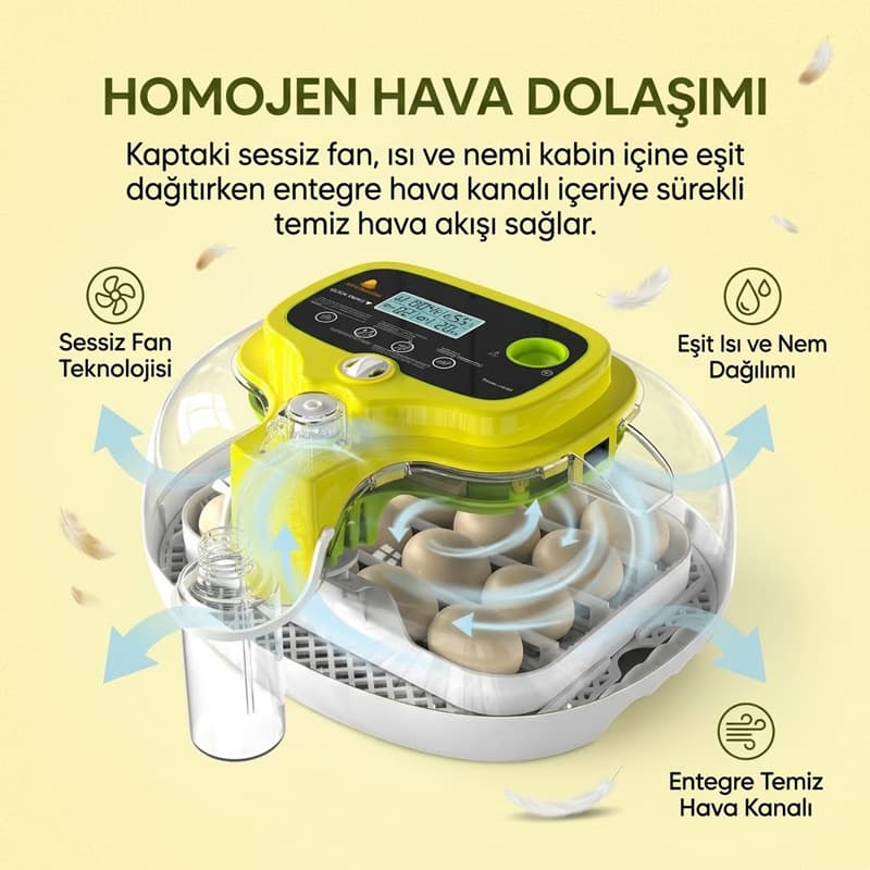 M16-Pro Homojen Hava Dağılımı