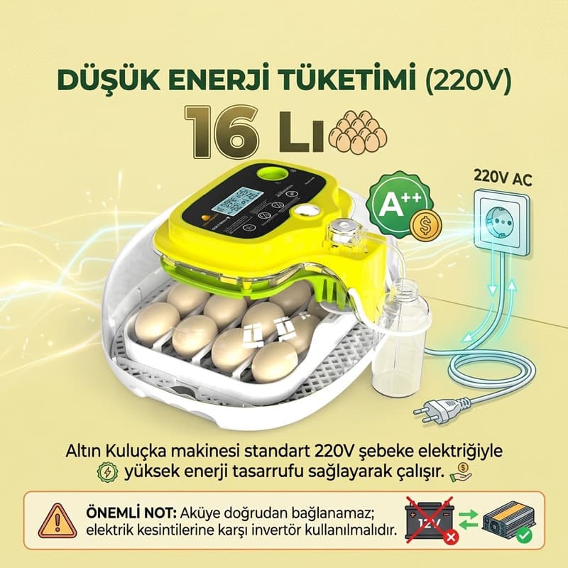 M16-Pro 220V Şebeke Elektriği