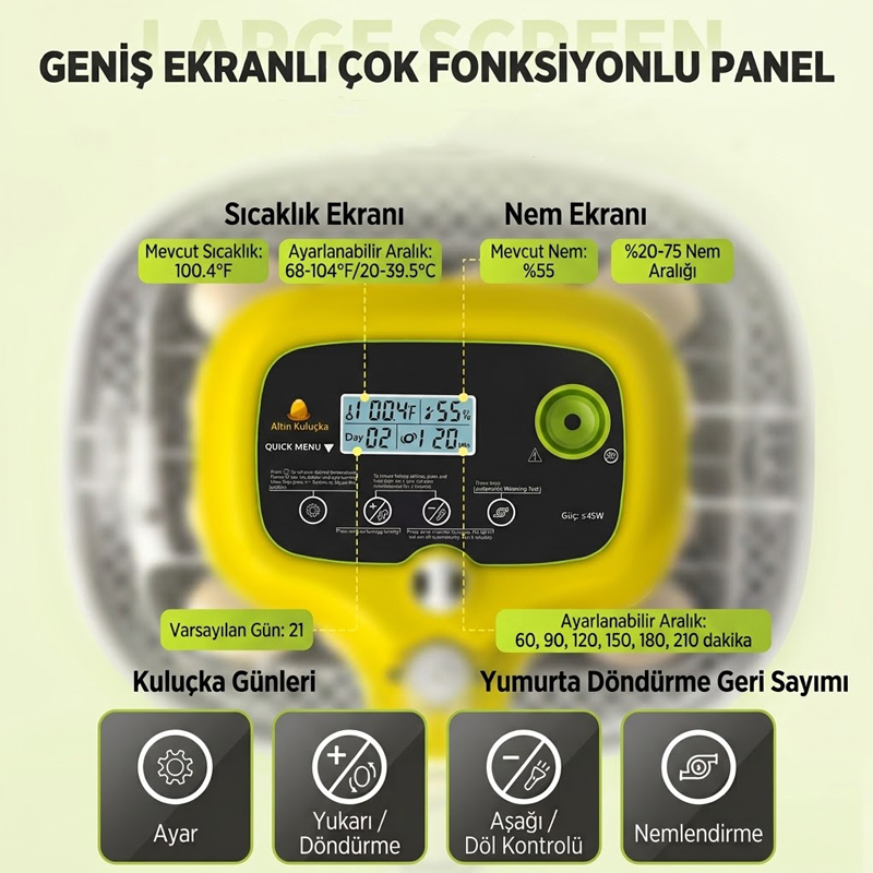 M16-Pro Dijital Kontrol Panel