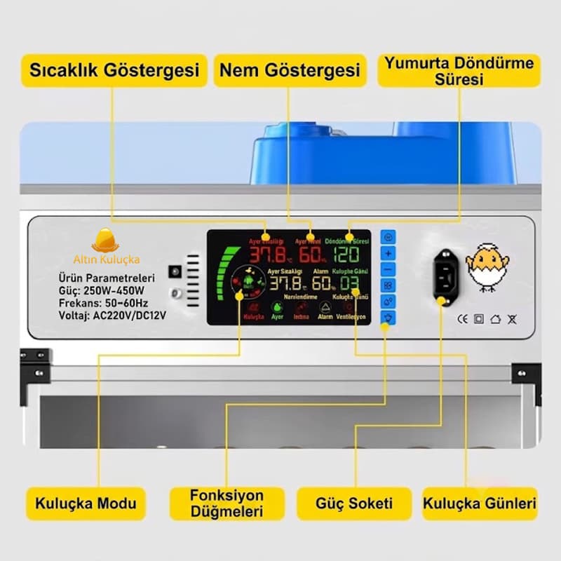WZ-U210 Dijital Ekran