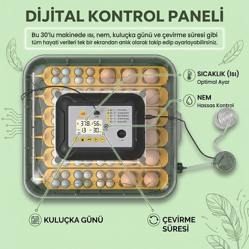 WZ-Y30 Dijital Ekran