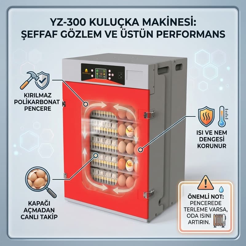 YZ-300 Şeffaf Pencere